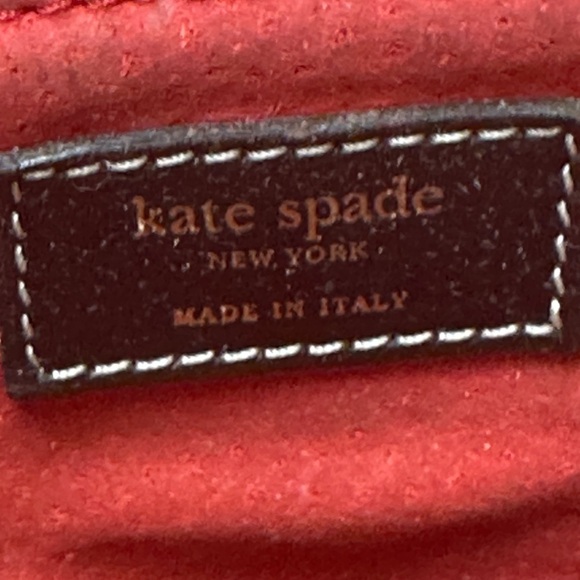 Kate Spade New York Made in Italy Plaid Wool & Leather Tote - Picture 11 of 12